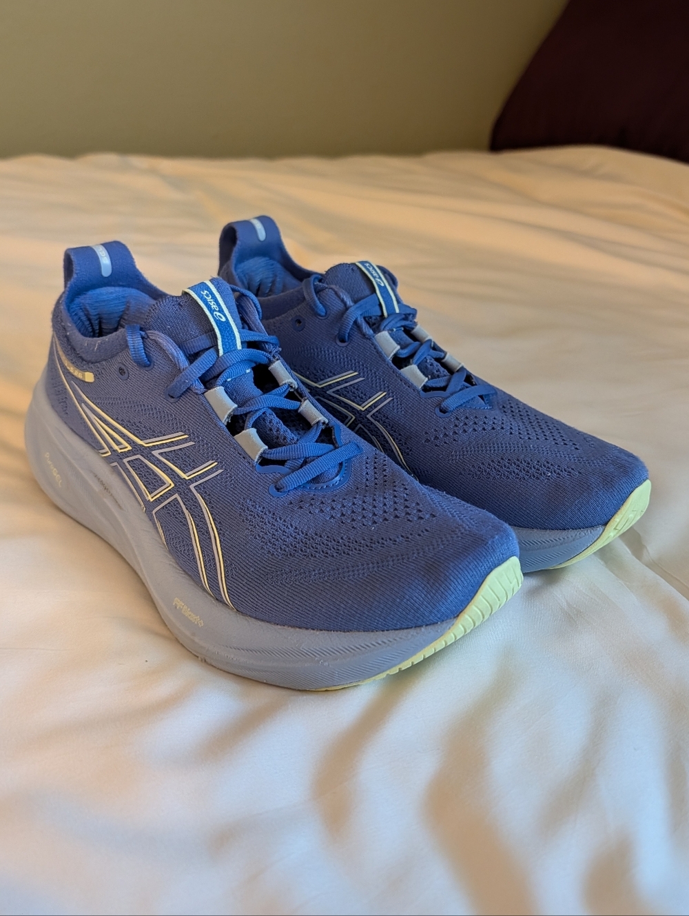 ASICS Gel-Nimbus 26 Women’s Running Shoes Size 9 Blue FF BLAST+ PureGEL